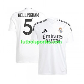 Camiseta Real Madrid Jude Bellingham 5 Primera Equipación 2024/2025